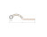 Sickle-shaped cap wrench 30 intrinsically safe alloy AlCu 157A-30, HORTZ