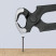 Pliers-hammer end carpentry, provol. cf. Ø 2.2 mm, 60 HRC / 25.5 mm, L-210 mm, black, 1-k handles