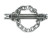 Chain attachment without ring with smooth chain coupling 22 mm / nozzle diameter 50 mm / with 2 chains