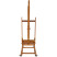 Easel outdoor studio Gamma "Old master", 59,5*59,5*190 (370) see, red lacquered beech