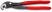 RAPTOR® Adjustable pliers -wrench,10-32 mm (3/8"- 1 1/4"), L-250 mm, gray, 1-k handles, holder