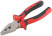 Trend combination pliers, two-tone rubberized handles, chrome-nickel coating 160 mm