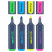 Set of text separators Berlingo "Textline HL500" 04 colors, 1-5 mm, European weight