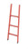 LSPD-1.5AMGK single-section dielectric fiberglass ladder, abrasive coating of steps, hooks, metal end caps (Soft ground) h=1400mm, step 3