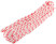 Фал капроновый плетеный 16-ти прядный с сердечником 6 мм х 20 м, р/н= 700 кгс