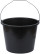 Construction plastic bucket for mixing 12 l mortar