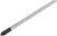 Screwdriver "Master", CrV steel, rubberized handle 6x150 mm PH2
