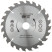Circular saw blade for circular saws on wood 140 x 20/16 x 24T