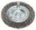 Stainless steel wavy wire disc brush, 70x0.3 mm 70 mm, 0.3 mm, 10 mm