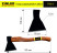 ZINLER forged axe 1.2 kg assembly, B3 (total weight 1.55 kg) TKZ-3