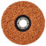 Non-woven stripping circle 125x14x22,23mm Flexione Ceramic, 5 pcs.