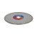 Diamond disc turbocharged PRACTICE "Super thin" 180 x 25.4/22 mm, thickness 1.8 mm, porcelain stoneware (1 pc.) (640-025)