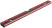 Optima level, 3 eyes, red body, milled working face, 600 mm scale