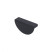 Handle meb. bracket alum. FUN 64, brushed black matte, AKS