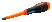 Combined insulated screwdriver with handle ERGO SL 6 mm/PH2x100 mm