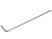 Hexagon L-shaped extra long wrench with ball H2.5, length 120mm JTC