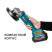 Angle grinder rechargeable BORT BWS-21Li-Pro (without battery and charger)