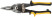 Ножницы по металлу "Aviation" усиленные, прорезиненные ручки, прямые 250 мм