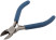 Side cutters "mini", blue handles 115 mm