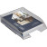 Paper tray horizontal STAMP "Frost", tinted grey