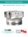 Milling cutter end nozzle 100 mm, fit 32 mm, 9 teeth EM90 100X9 032 APKT 1003 ISO (with coolant) for ISO plate