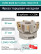 80 mm end milling cutter, 27 mm fit, 8 teeth EM90 80X8 027 LOMU 1004 KYCR (with coolant) for KYOCERA plate