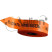 Signal tape "Communication" LCC 75 with the logo "Do not dig, cable below" width 75mm, thickness 200mm, length 250m color orange PURPLE