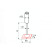 Pyroxylin nails PA32-F2 (square washer, red, 200 pcs/pack) FEDAST