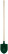 Bayonet shovel with stiffeners, with wooden handle 190x350x1420 mm