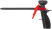 Mounting foam gun, plastic housing, plastic tube