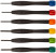 Screwdrivers for precision work 6 pcs. (PH00, PH0, PH1, SL1.4, 1.8, 2, 4 mm )