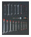 Fit&Go Set of combination and horn wrenches in a box, 19 items