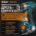 Cordless impact drill BORT BAB-21U (2x4A.h)