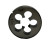 Die G 1/4" R6M5 TORNERI T022112