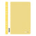The folder is a plastic folder. Berlingo perf., A4, 180 microns, yellow
