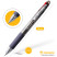 Automatic ballpoint pen Crown "Kinex Sl" 04tsv., 0.7mm, grip