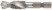 Tap drill combined metric, high-speed (HSS) steel R6M5, M10x1.5 mm, 26/59 mm