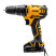 Cordless screwdriver drill CDL-12-02BM, Li-Ion, 12V, 2 acc.// Denzel