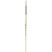 Artistic goat brush Gamma "Aries", round No.4, French mount, short handle