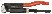 Pipe wrench with S-jaws for pipes up to 1", 330 mm