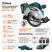 Circular cordless saw BORT BHK-21Li-185 (2*3.0 Ah + battery)