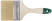 Flute brush "Hard", natural light bristles, wooden handle 4" (100 mm)