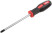 Screwdriver "Universal", CrV steel, rubberized handle, Profi 8x150 mm PH3