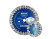 Diamond disc blue SKOLE 230 reinforced segment AZ19-230