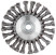 Tilt-wheel bracket, M14 nut, 100 mm twisted steel wire, blister
