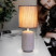 7039-501 Rivoli Ramona 7039-501 Table Lamp 1* E14 40W ceramic brown with lampshade