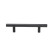 Metal handle 96/156 hollow steel matt black, AKS