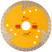 Diamond cutting disc, segmented with protective sectors CUTOP Profi Plus, 125 x 2.4 x 8.3 x 22.2 mm