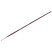 Brush art synthetic burgundy "Vernissage", round No. 0, long handle
