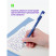 Gel pen Berlingo "Velvet" blue, 0.5 mm, rubberized case